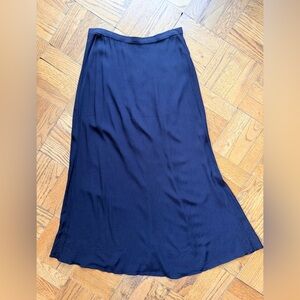 Elegant Black Blue Women's Skirt